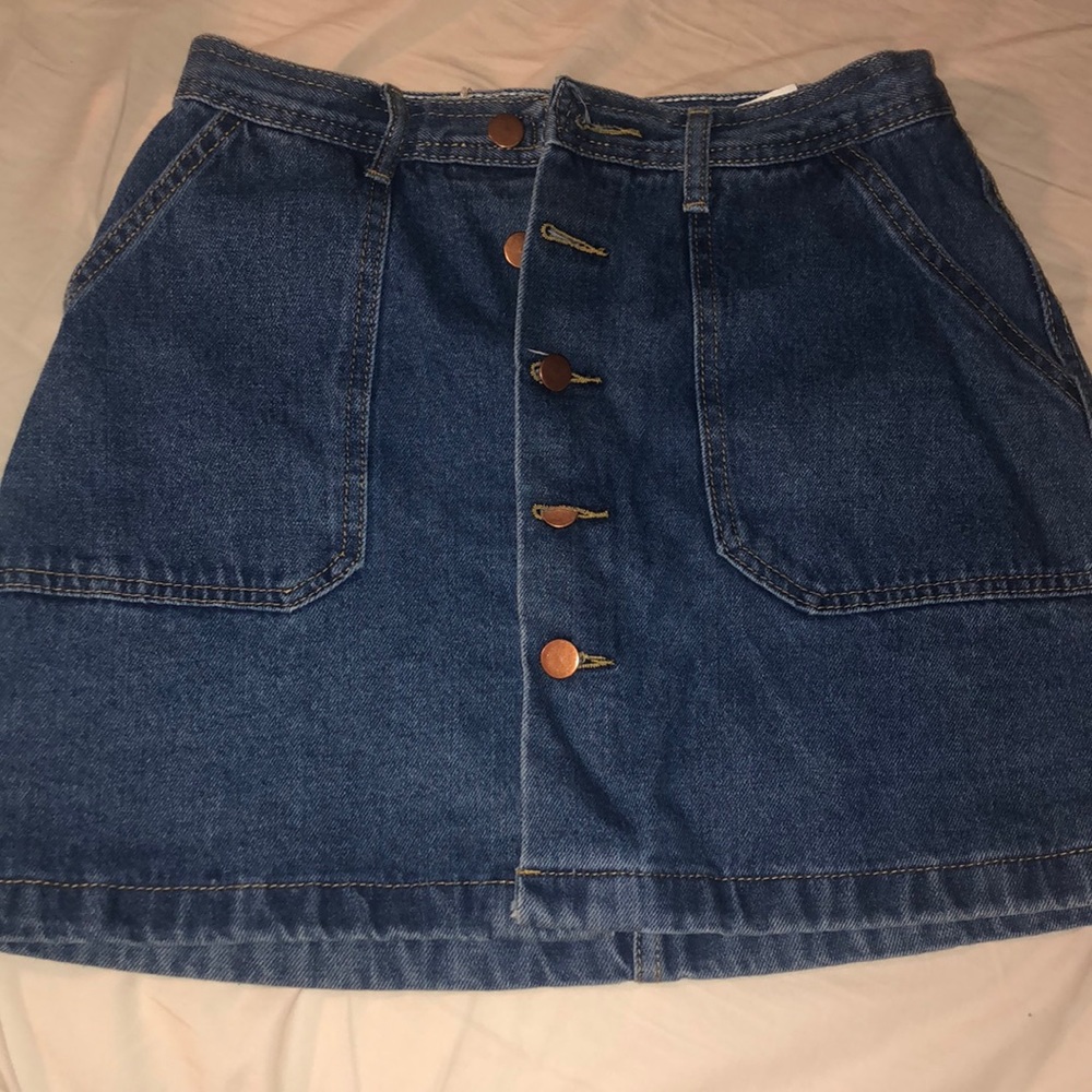 Denim skirt